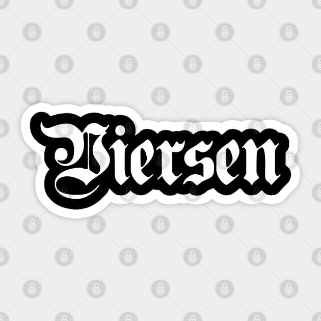 Viersen written with gothic font Sticker by Happy Citizen